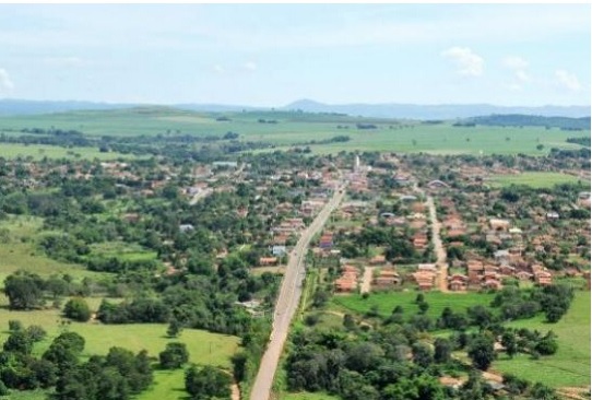 Vista aérea de Nova Glória