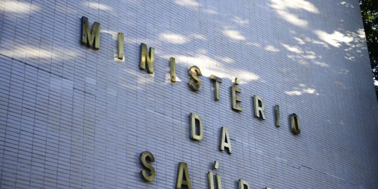 Fachada do Ministério da Saúde na Esplanada dos Ministérios